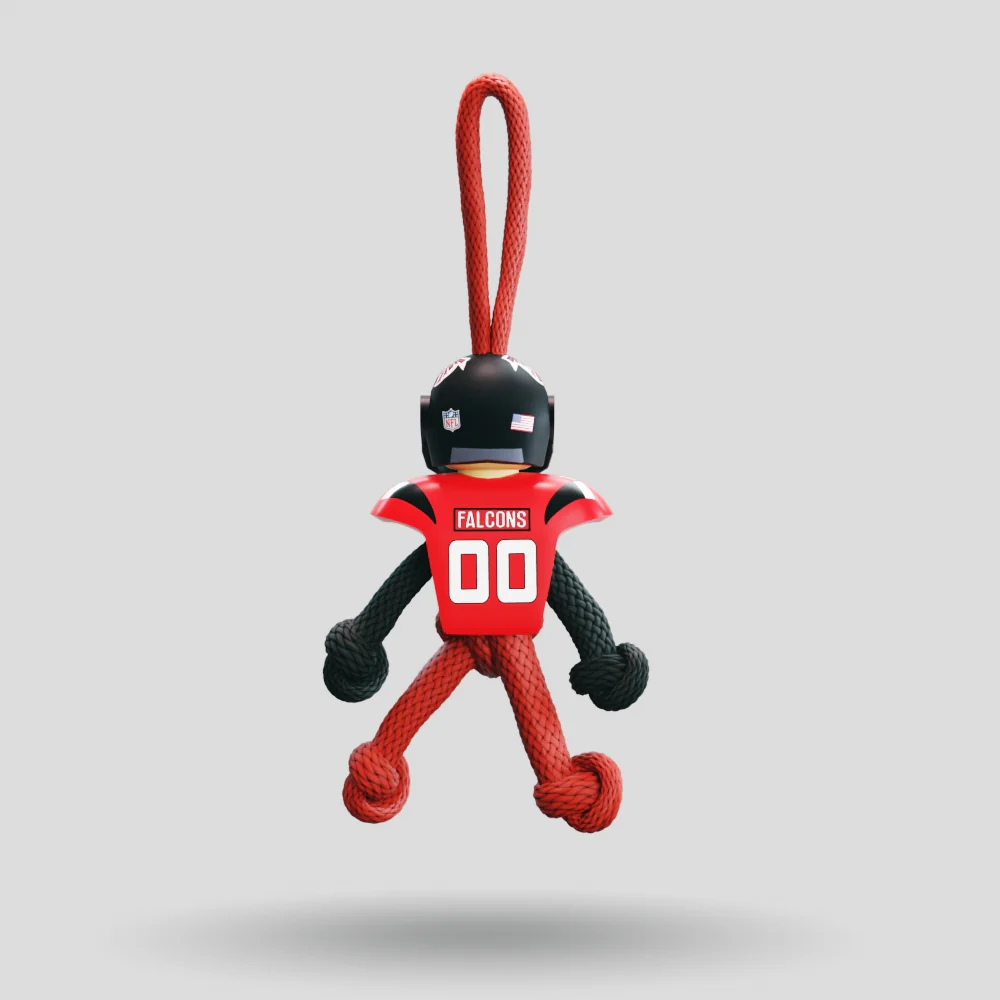 Atlanta Falcons Paracord Buddy Keychain - Image 21