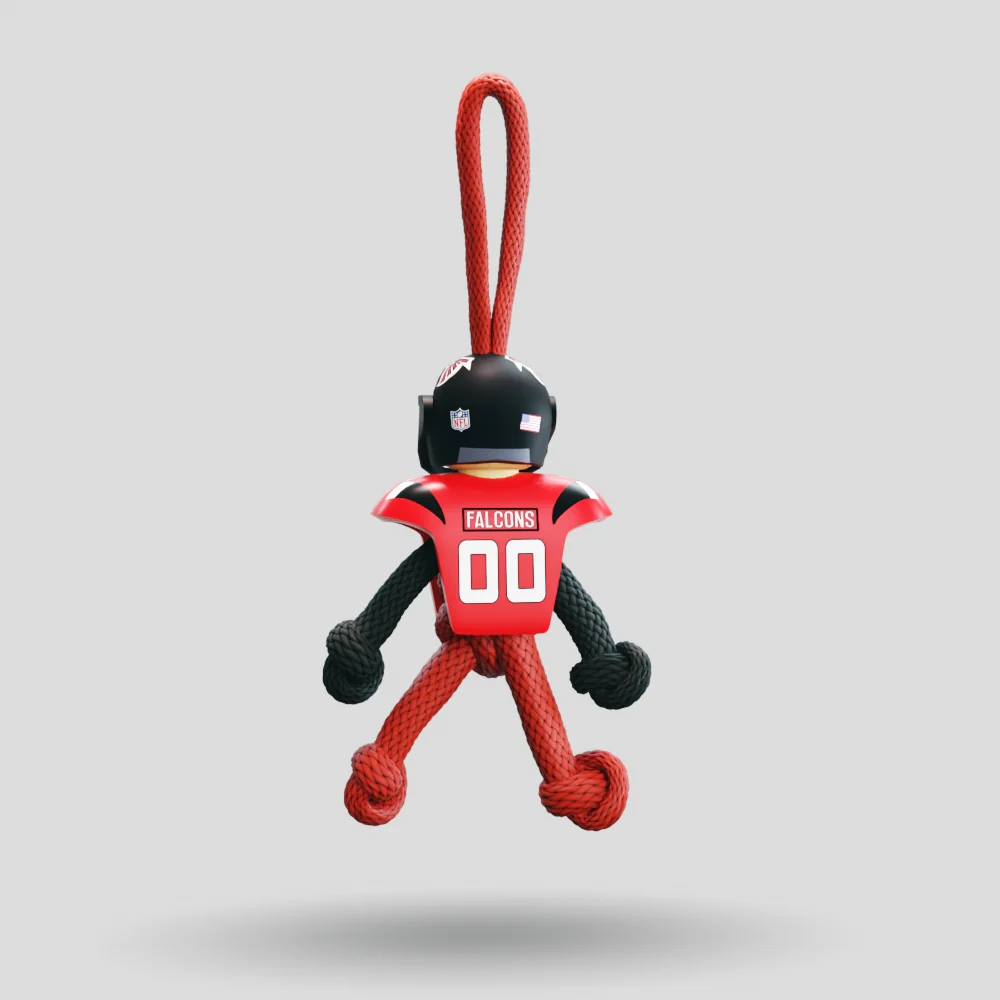 Atlanta Falcons Paracord Buddy Keychain - Image 22
