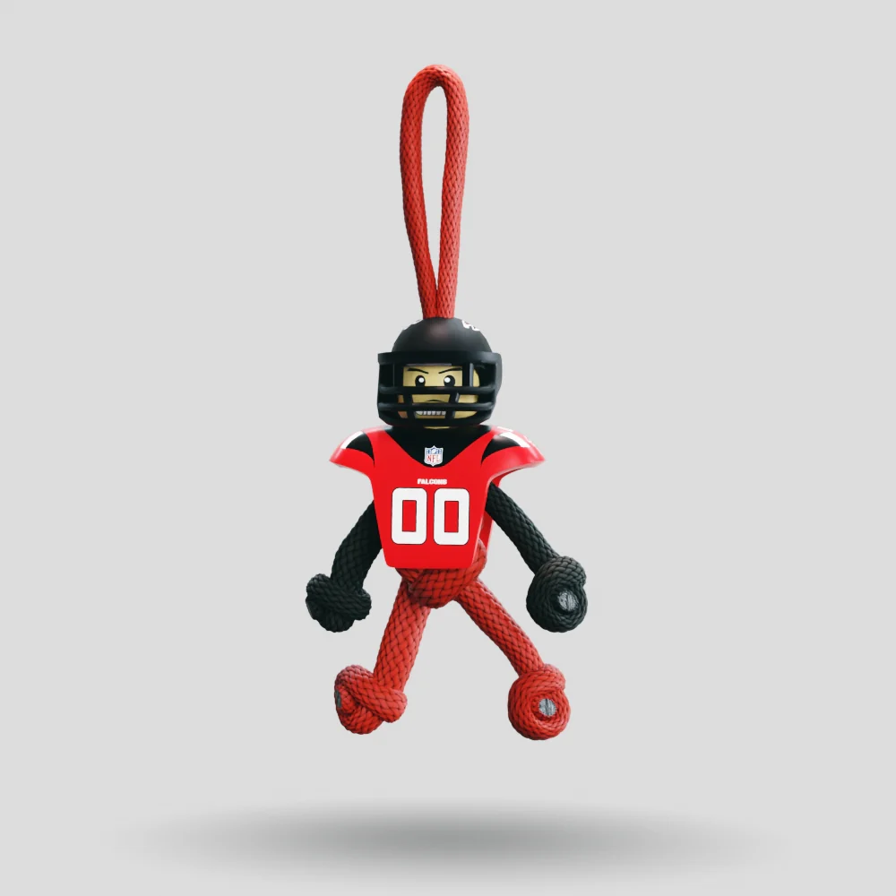 Atlanta Falcons Paracord Buddy Keychain - Image 40
