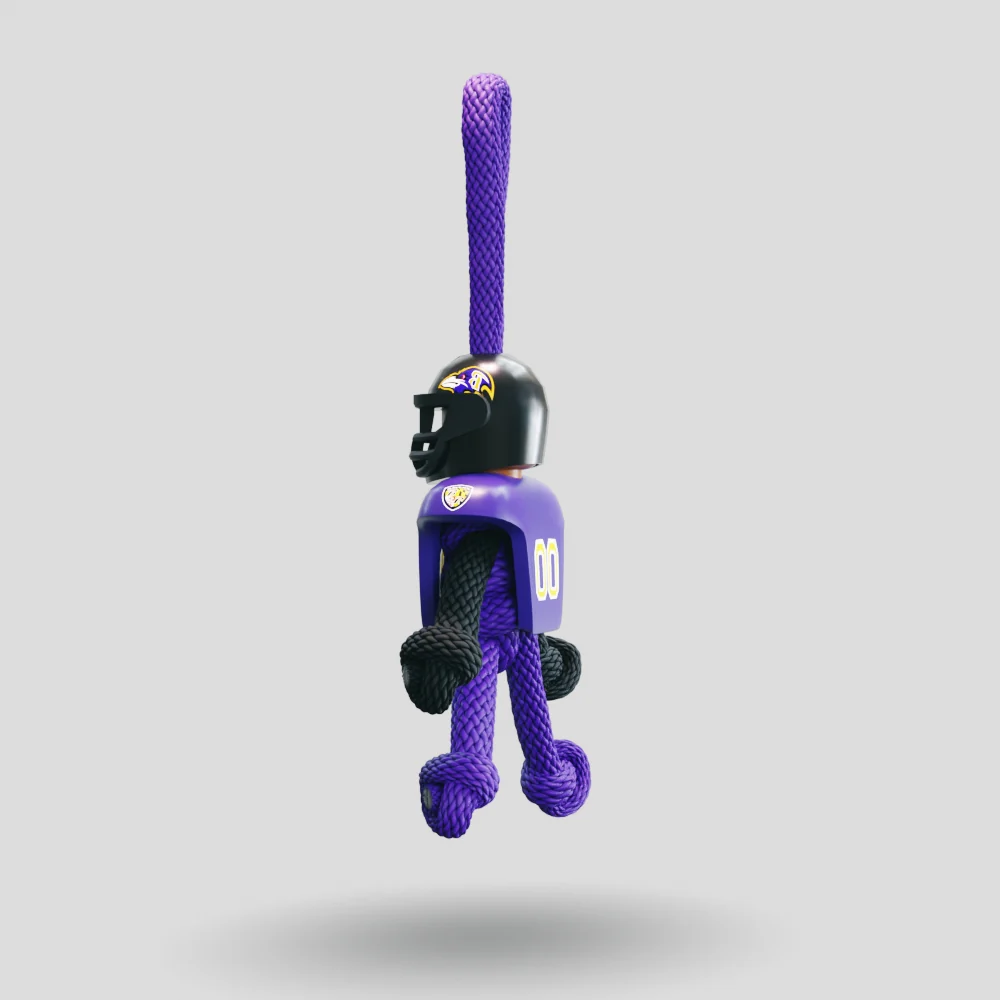 Baltimore Ravens Paracord Buddy Keychain - Image 30
