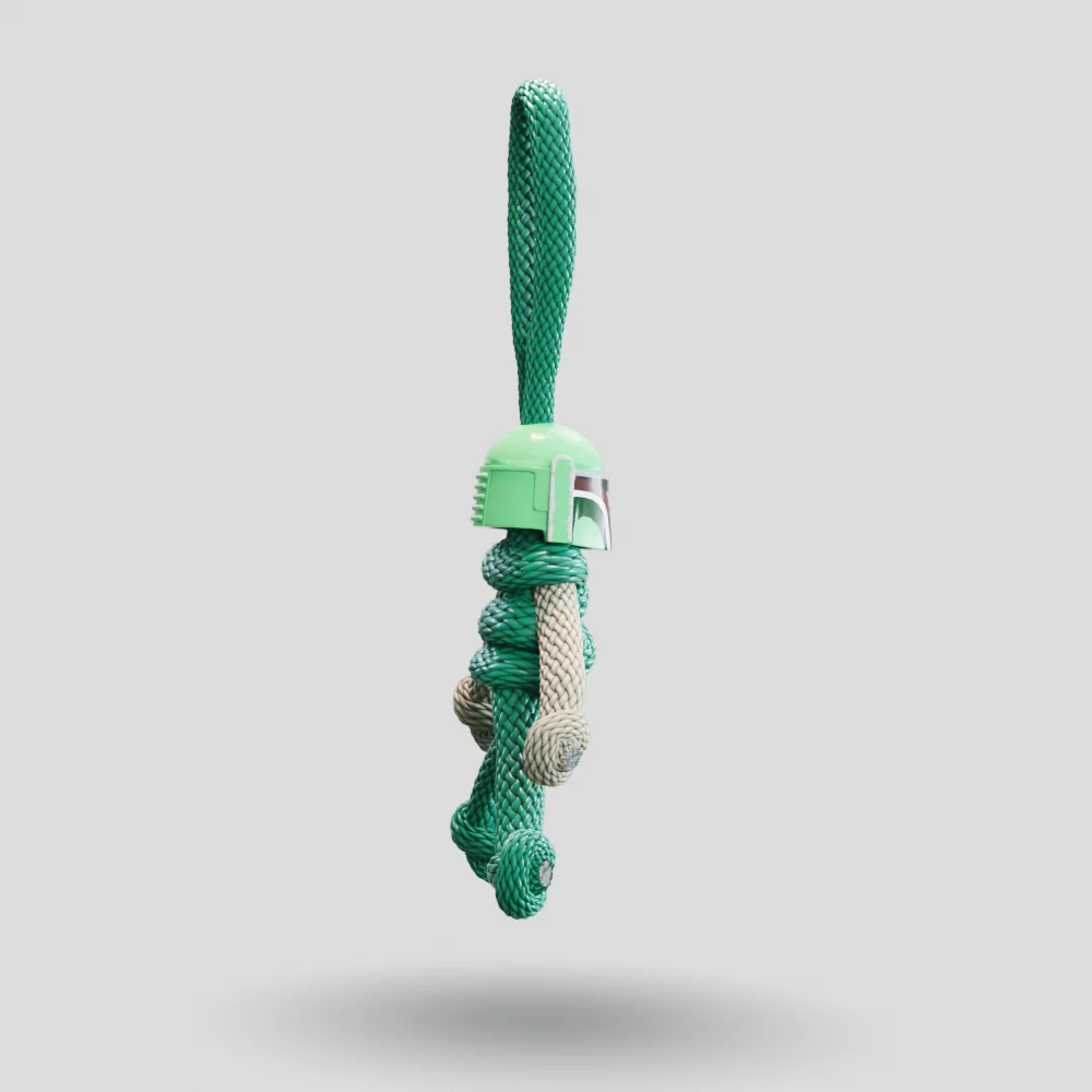 Boba Fett Paracord Buddy Keychain - Image 14