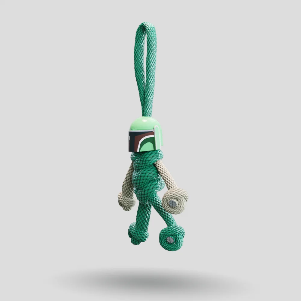 Boba Fett Paracord Buddy Keychain - Image 37