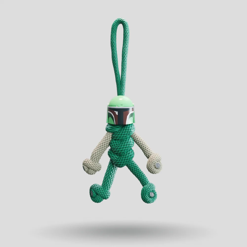 Boba Fett Paracord Buddy Keychain - Image 42