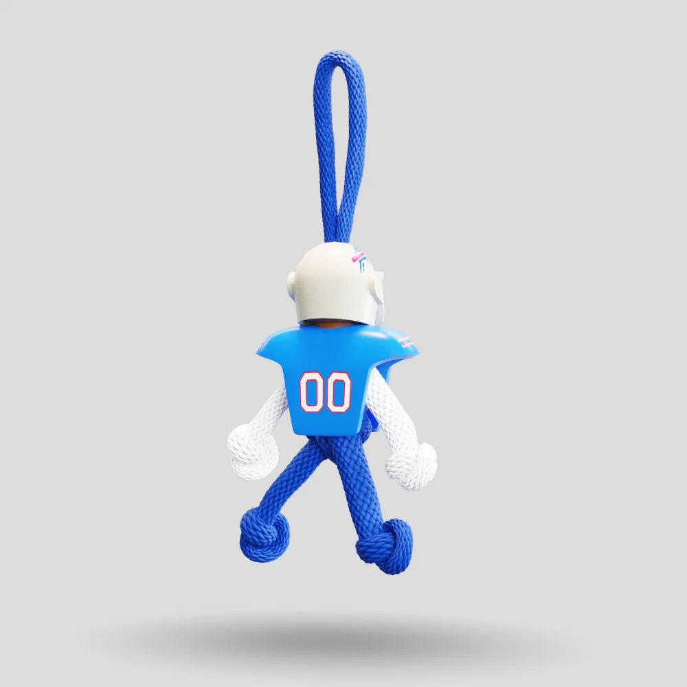 Buffalo Bills Paracord Buddy Keychain - Image 20