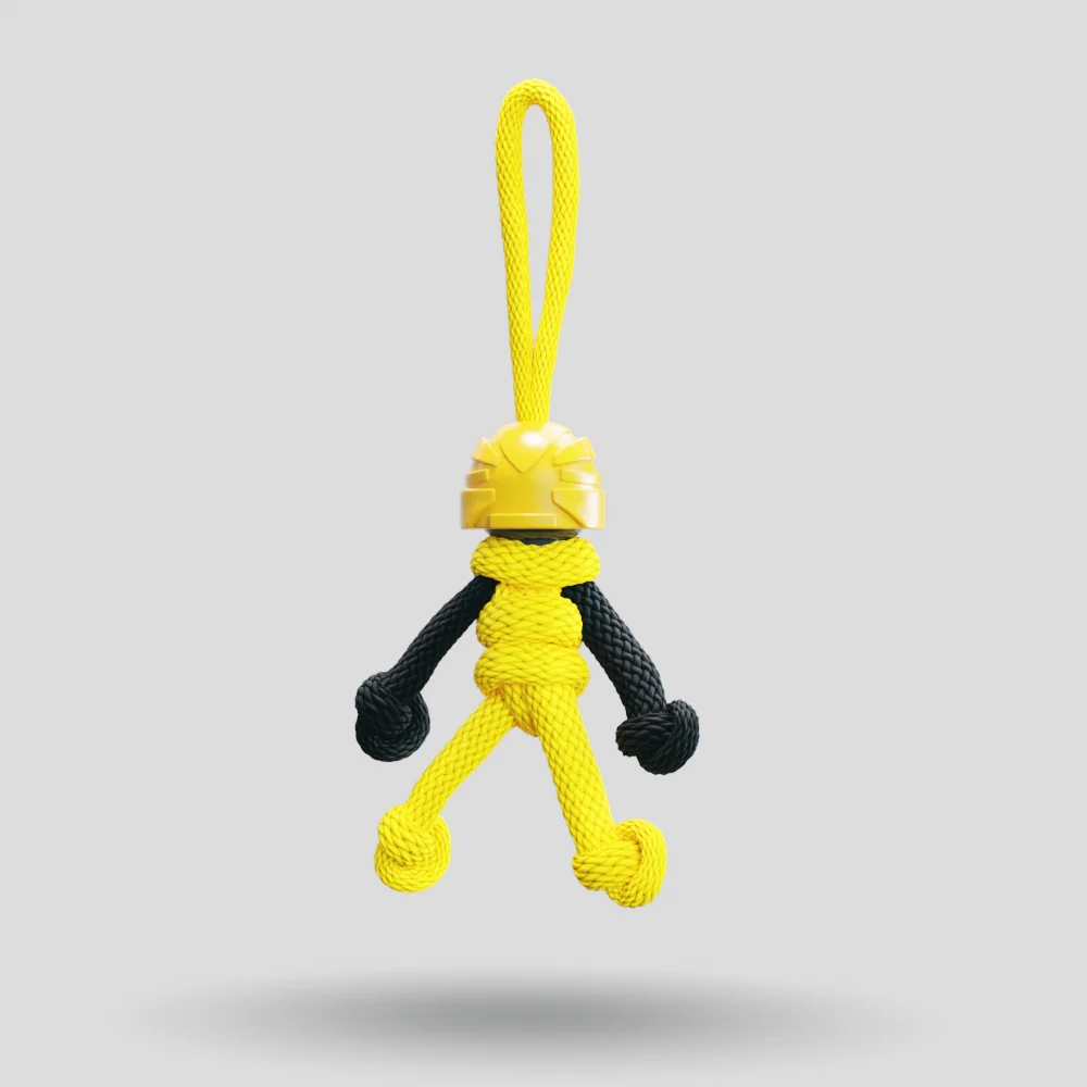 Bumblebee Paracord Buddy Keychain - Image 20
