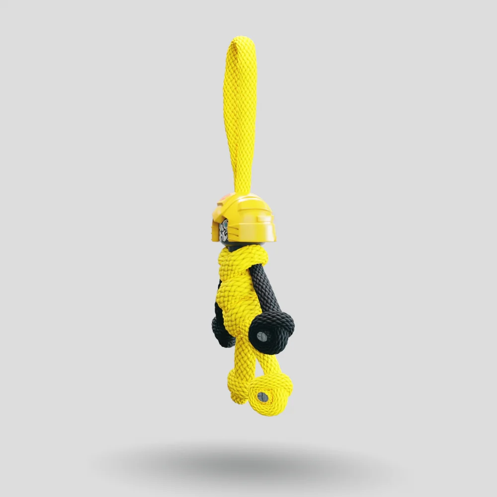 Bumblebee Paracord Buddy Keychain - Image 34
