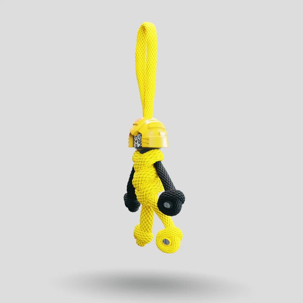 Bumblebee Paracord Buddy Keychain - Image 35