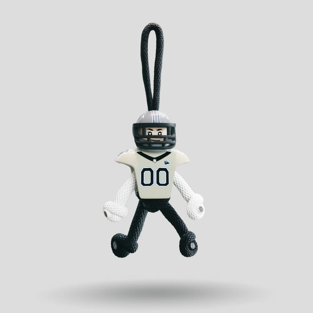 Carolina Panthers Paracord Buddy Keychain - Image 5
