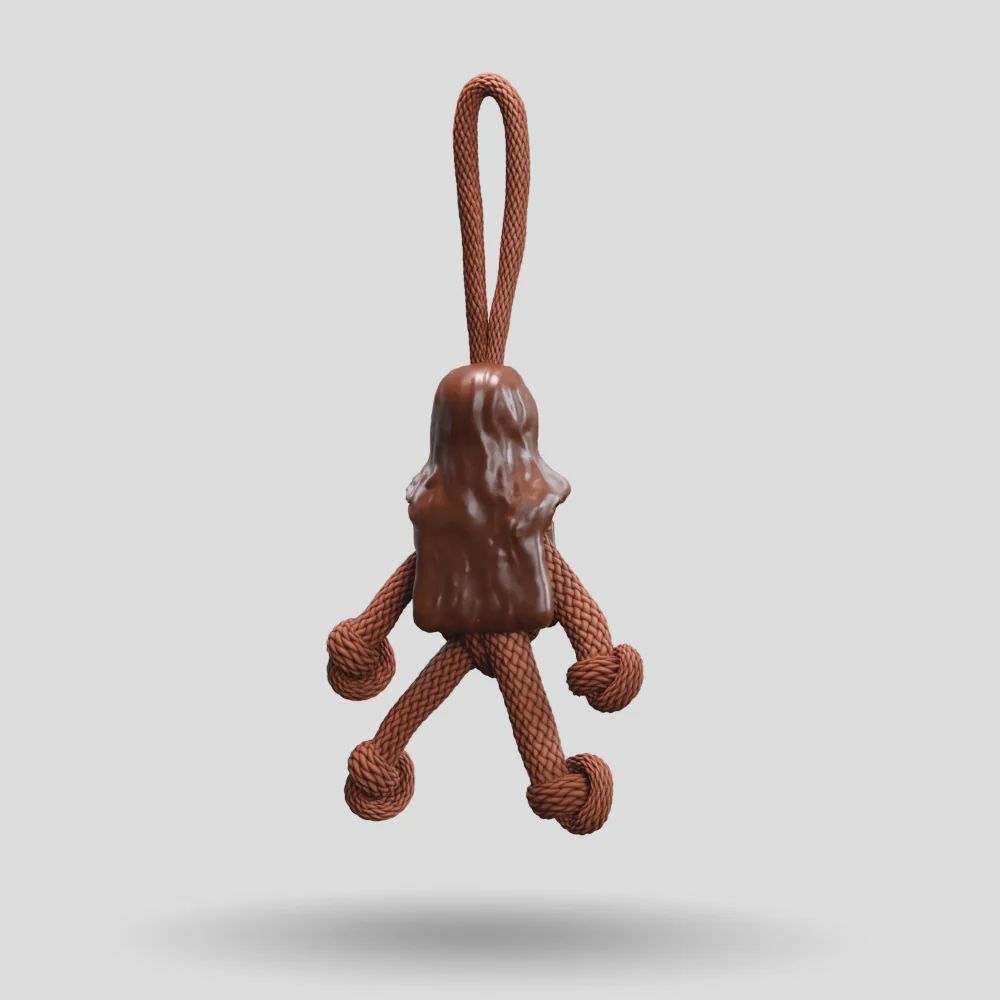 Chewbacca Paracord Buddy Keychain - Image 21