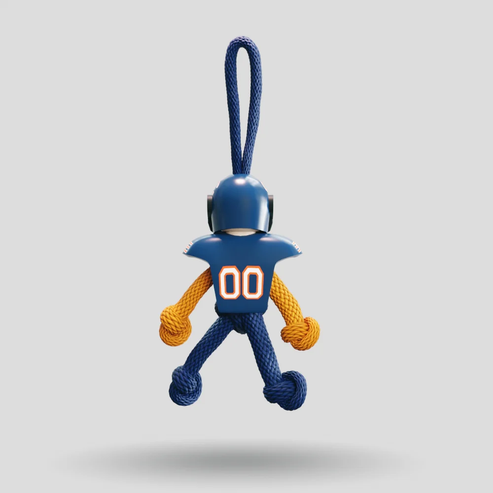 Chicago Bears Paracord Buddy Keychain - Image 22