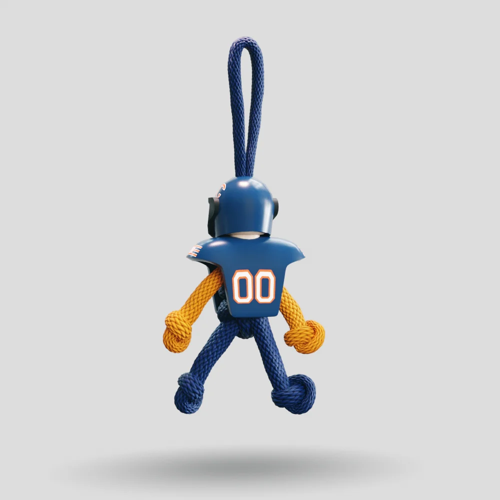 Chicago Bears Paracord Buddy Keychain - Image 24