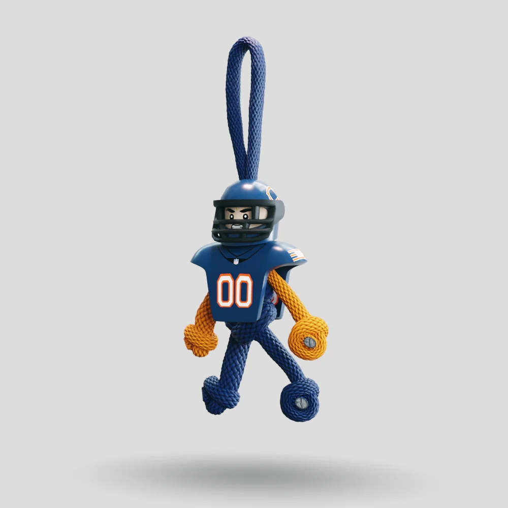 Chicago Bears Paracord Buddy Keychain - Image 39