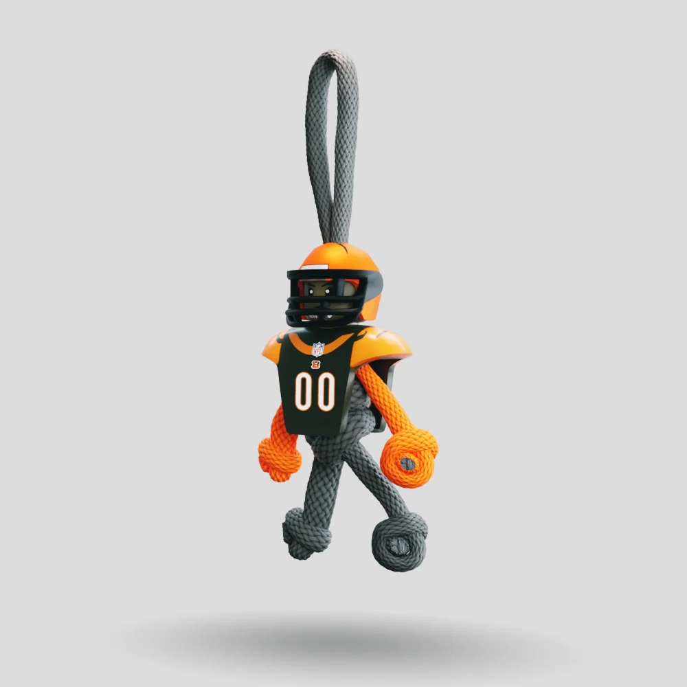 Cincinnati Bengals Paracord Buddy Keychain - Image 37