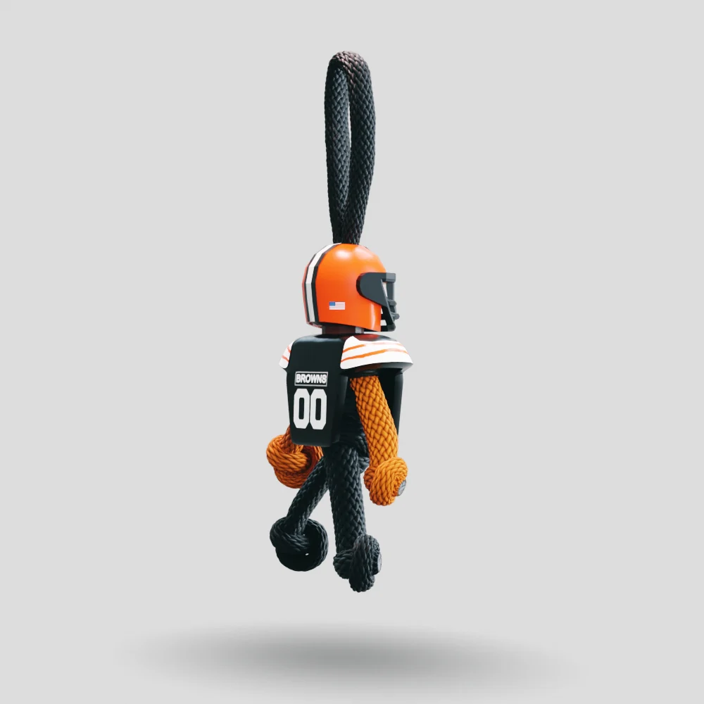Cleveland Browns Paracord Buddy Keychain - Image 15