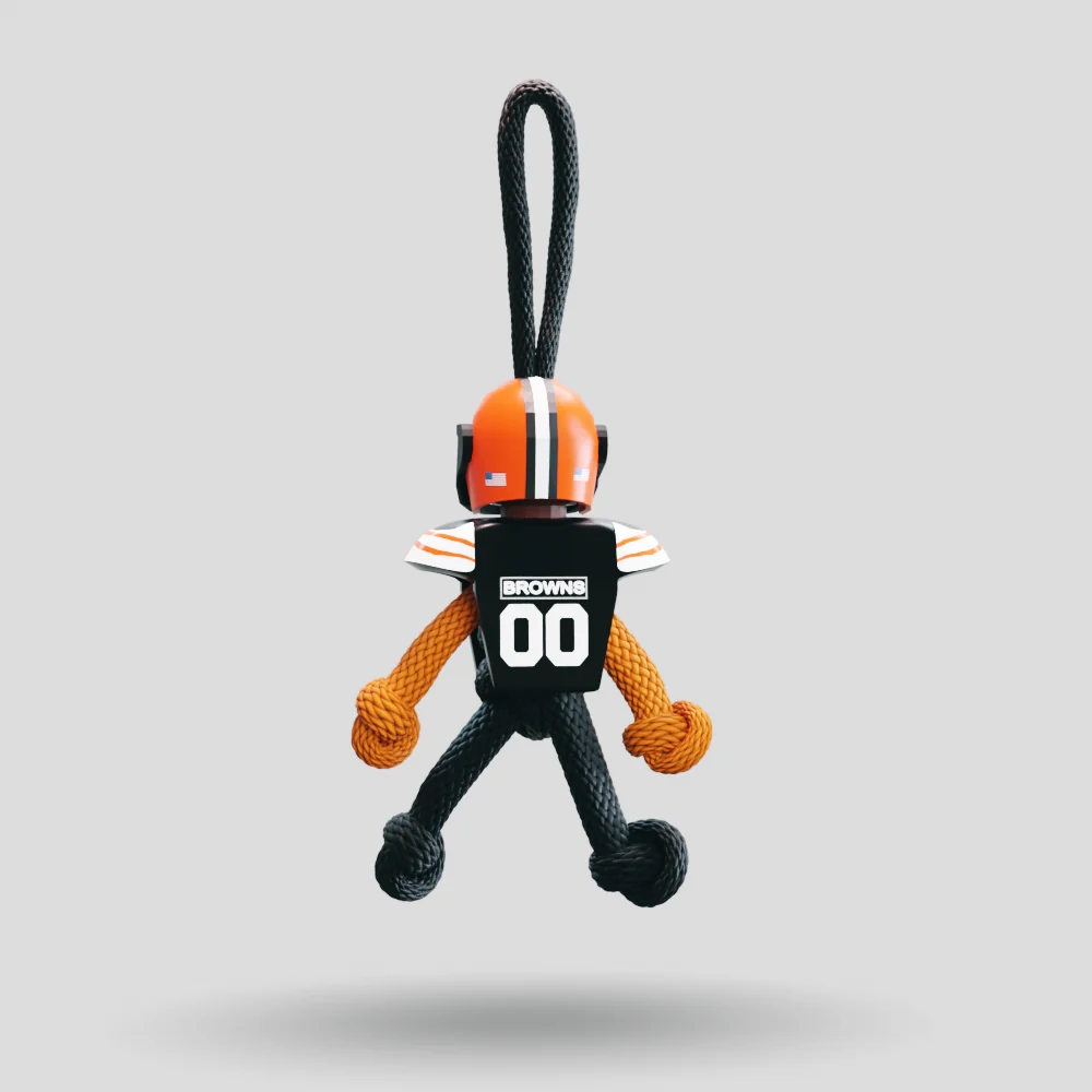 Cleveland Browns Paracord Buddy Keychain - Image 22