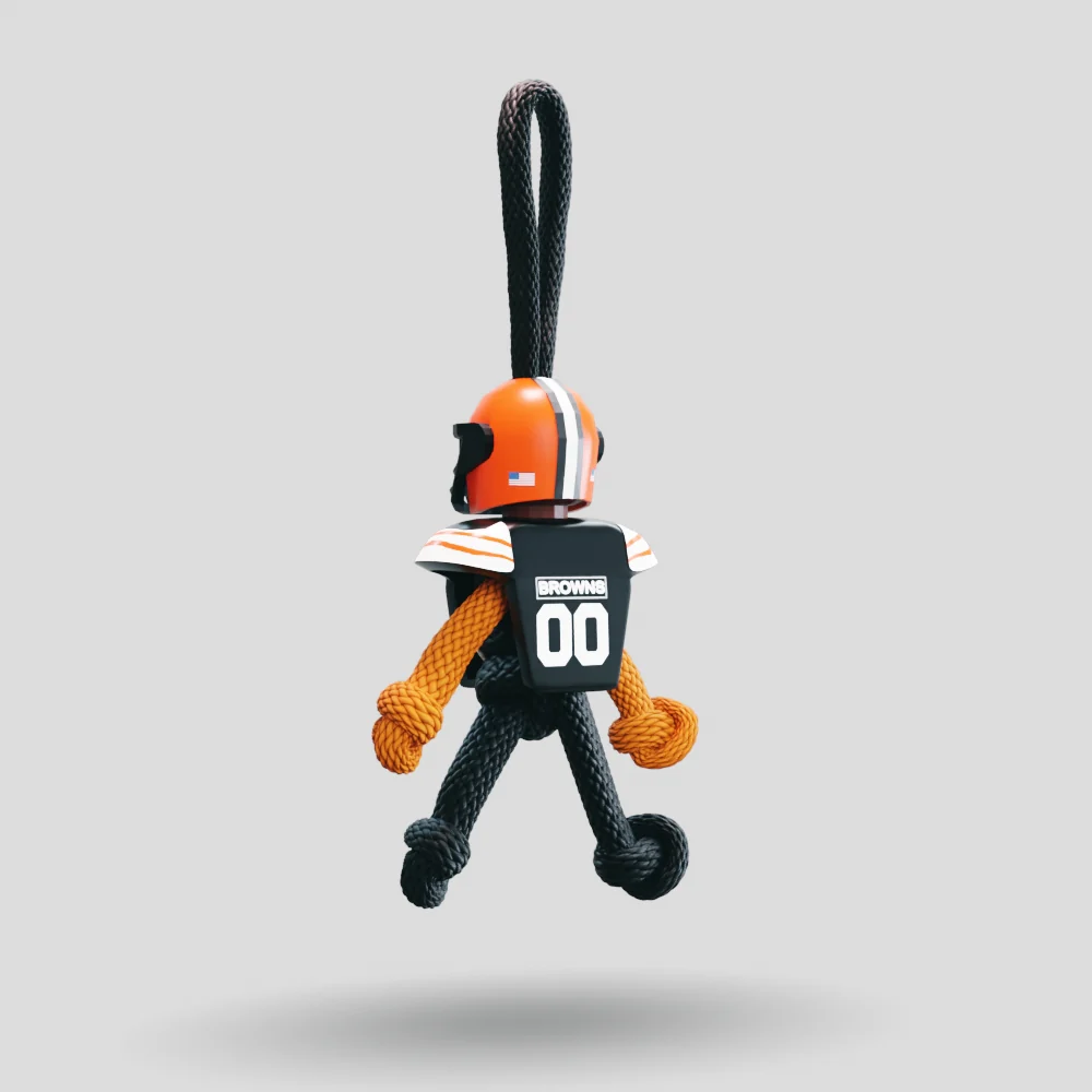 Cleveland Browns Paracord Buddy Keychain - Image 25