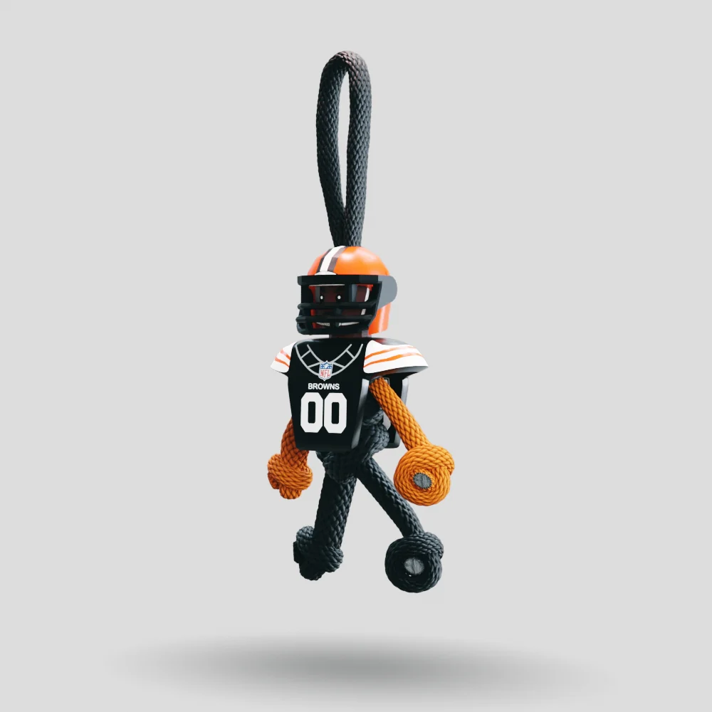 Cleveland Browns Paracord Buddy Keychain - Image 37