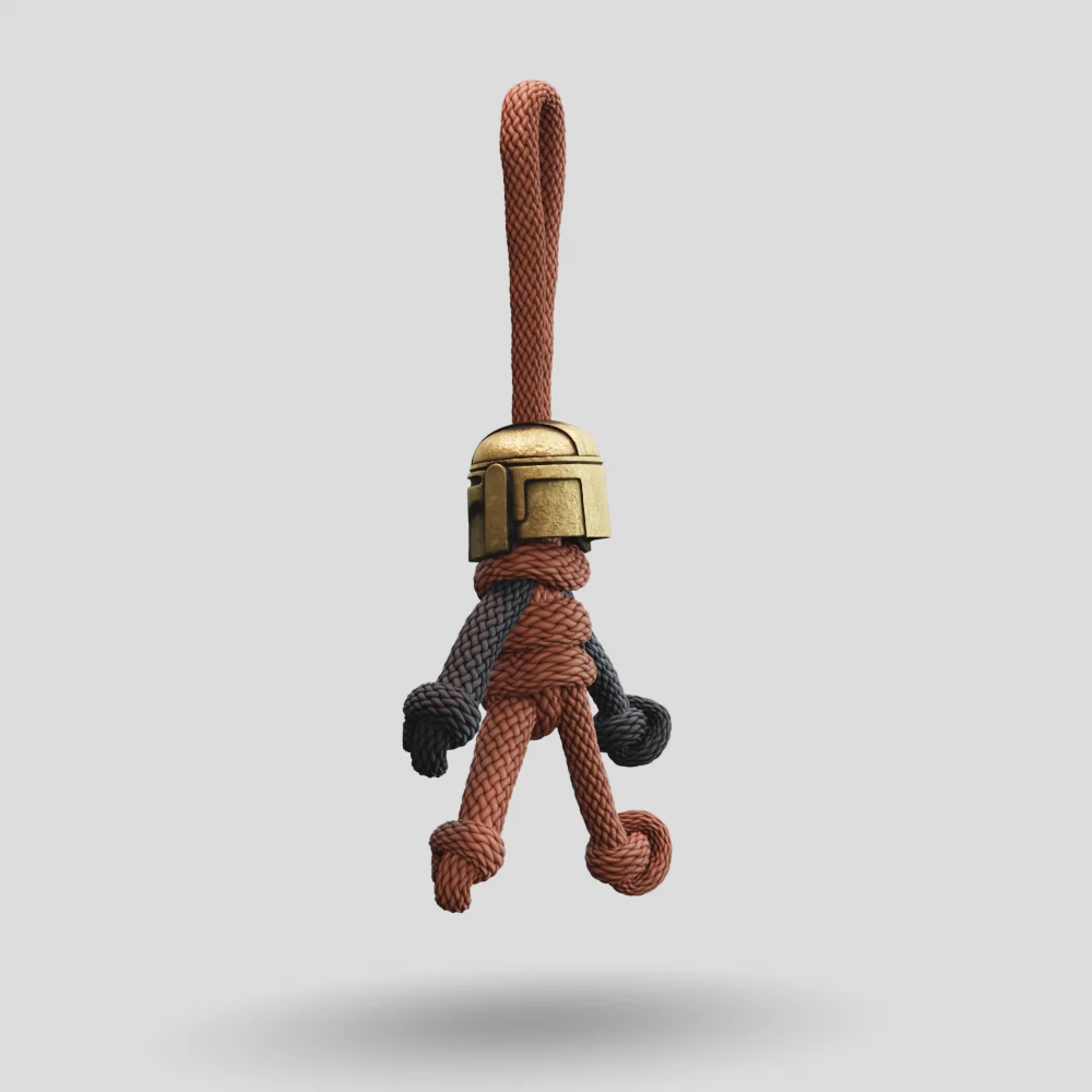 Metalseries© Mandalorian Paracord Buddy Keychain - Image 29