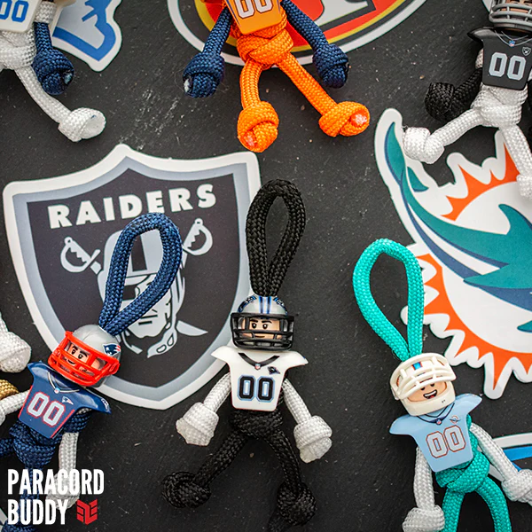 Dallas Cowboys Paracord Buddy Keychain - Image 4