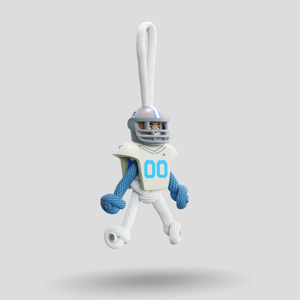 Dallas Cowboys Paracord Buddy Keychain - Image 8