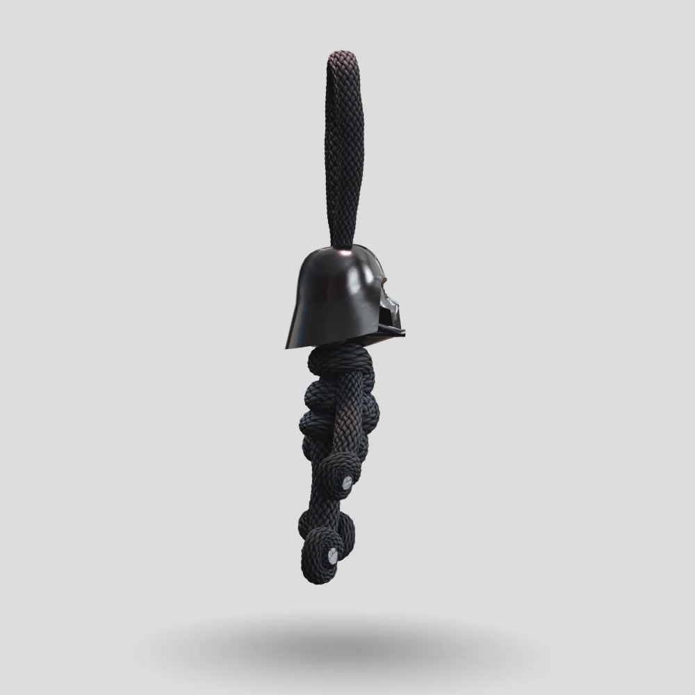 Darth Vader Paracord Buddy Keychain - Image 14