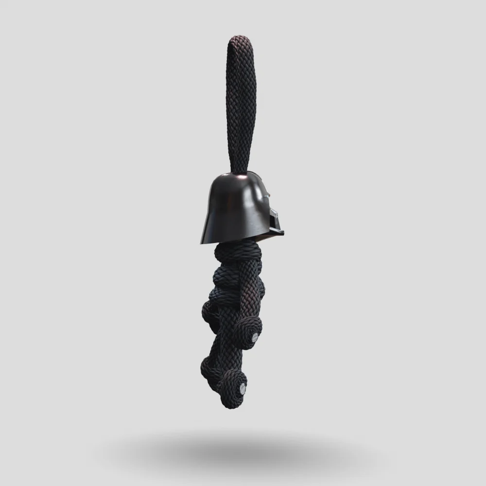 Darth Vader Paracord Buddy Keychain - Image 15