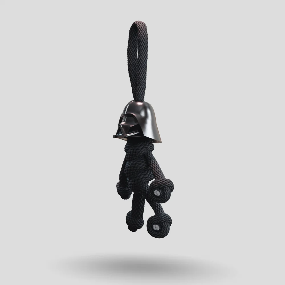 Darth Vader Paracord Buddy Keychain - Image 37