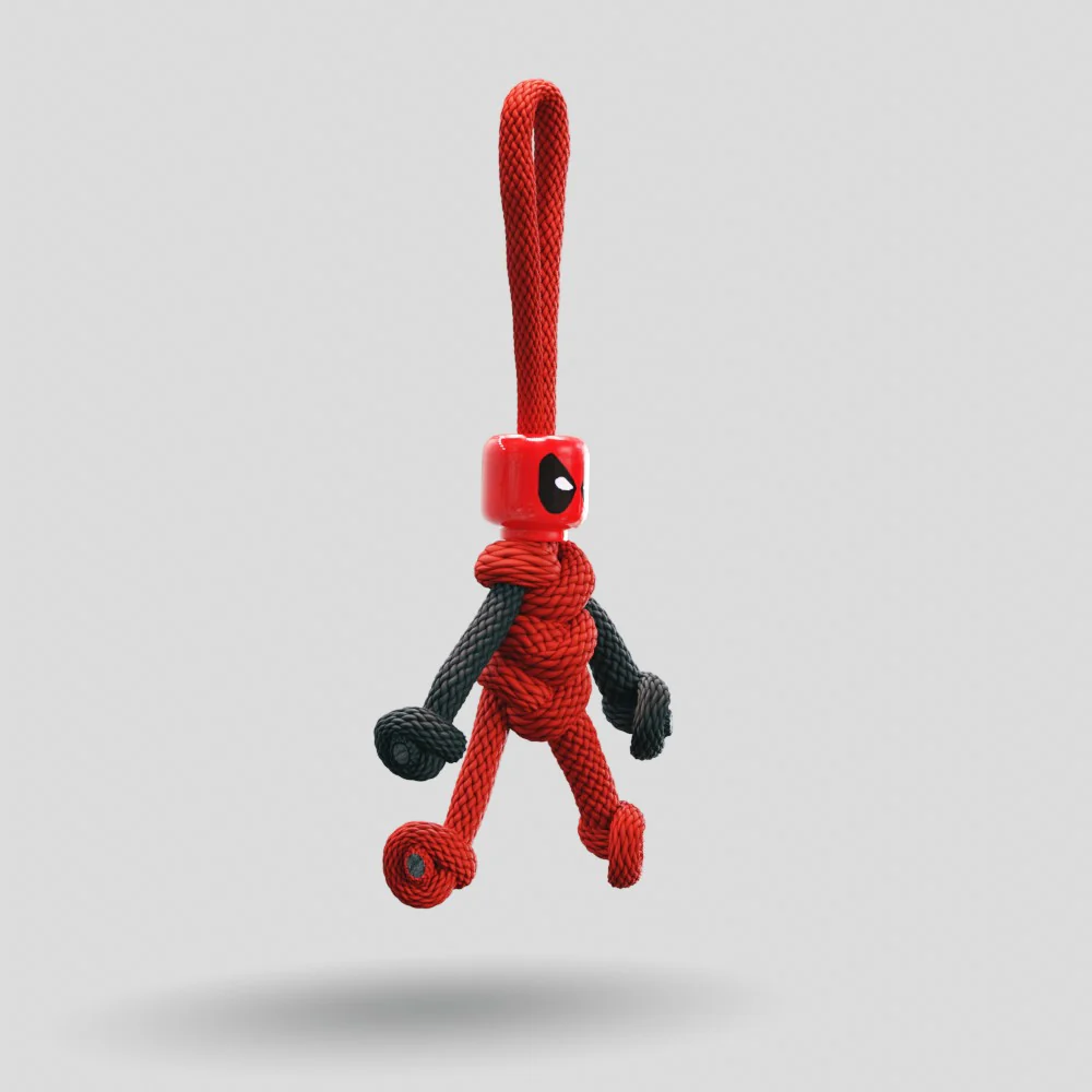 Deadpool Paracord Buddy Keychain - Image 37