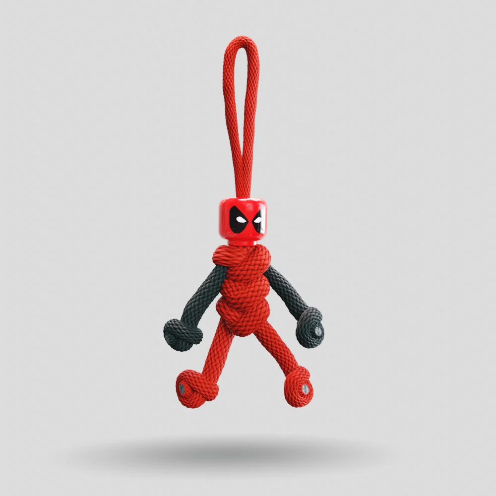 Deadpool Paracord Buddy Keychain - Image 41