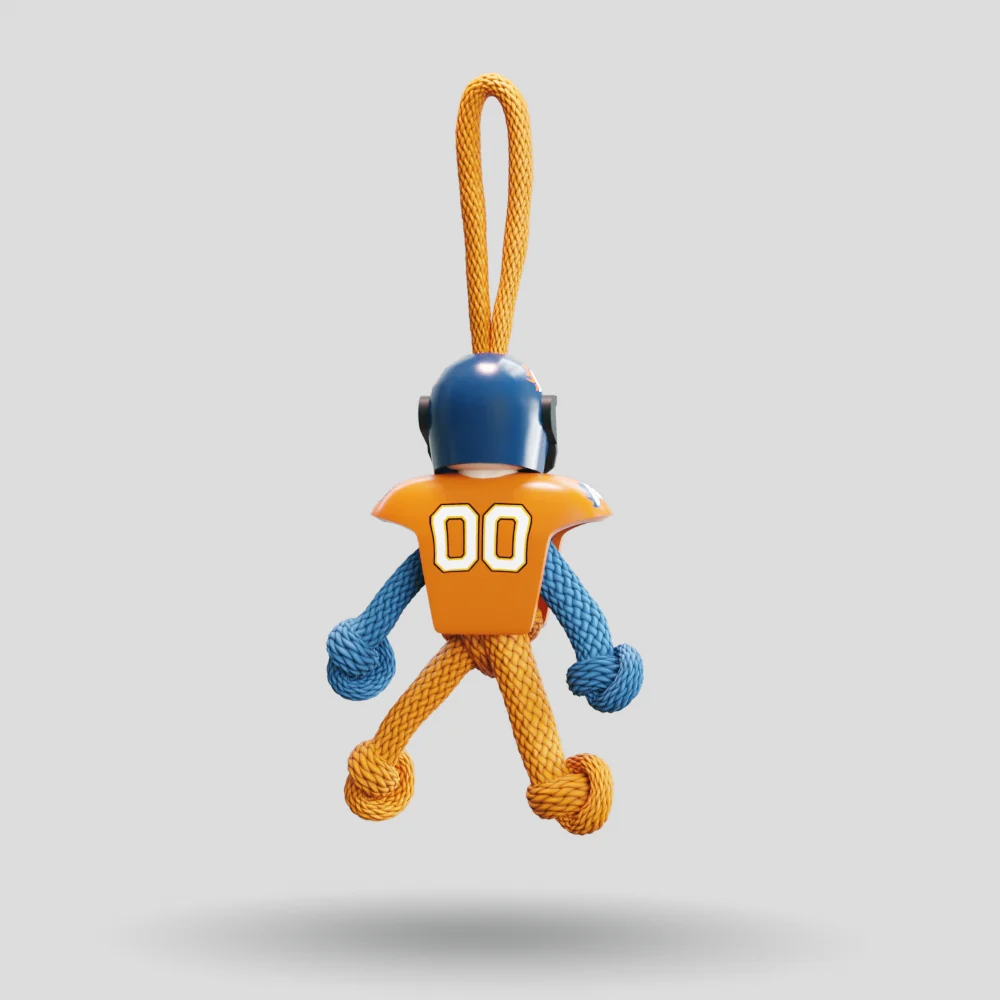 Denver Broncos Paracord Buddy Keychain - Image 23