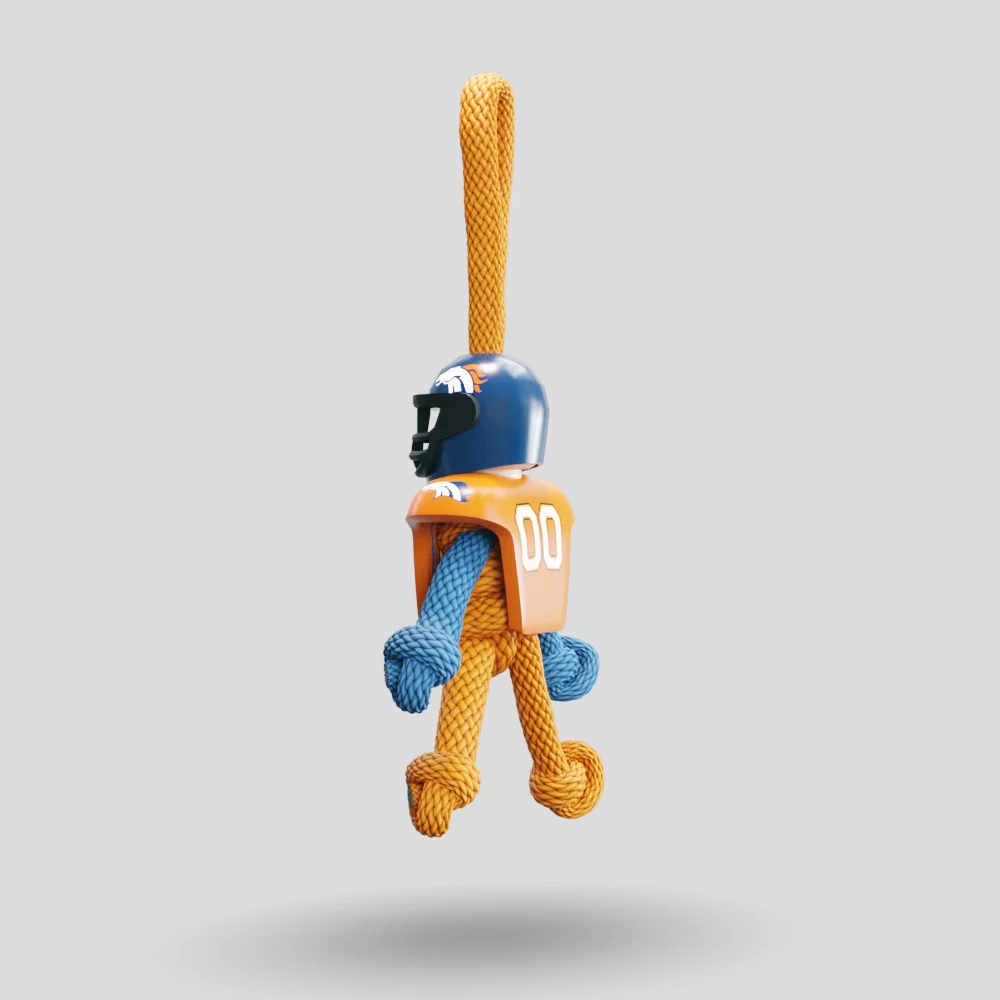 Denver Broncos Paracord Buddy Keychain - Image 31