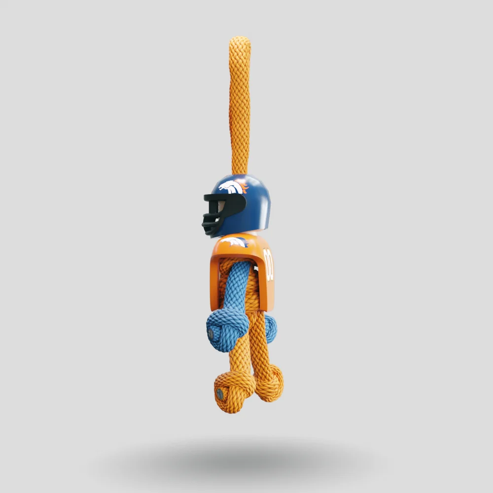 Denver Broncos Paracord Buddy Keychain - Image 33