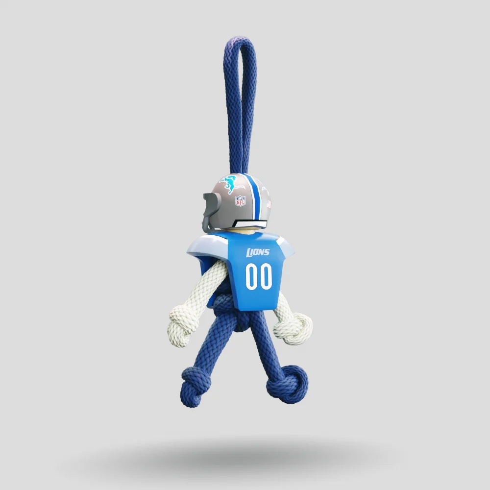 Detroit Lions Paracord Buddy Keychain - Image 25