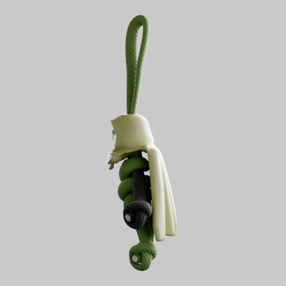Doctor Doom Paracord Buddy Keychain - Image 31