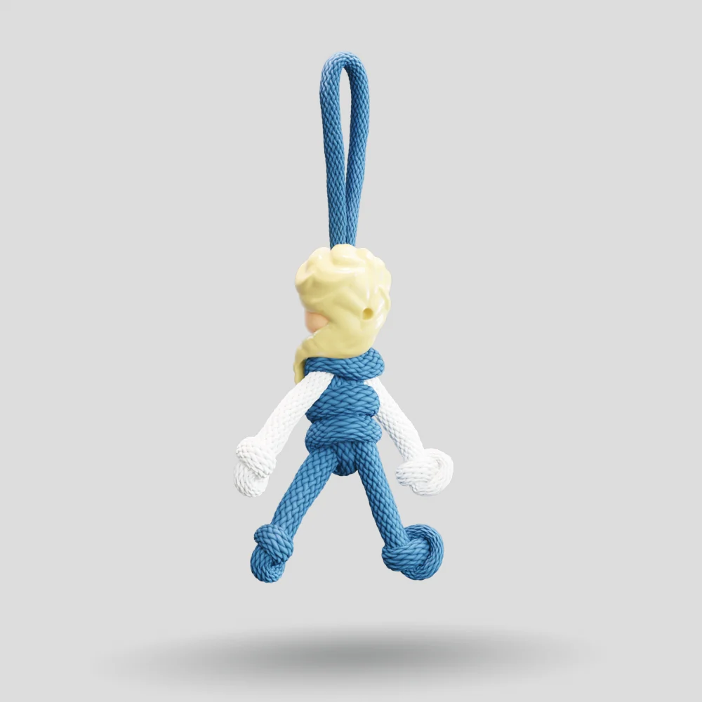 Elsa Paracord Buddy Keychain - Image 28
