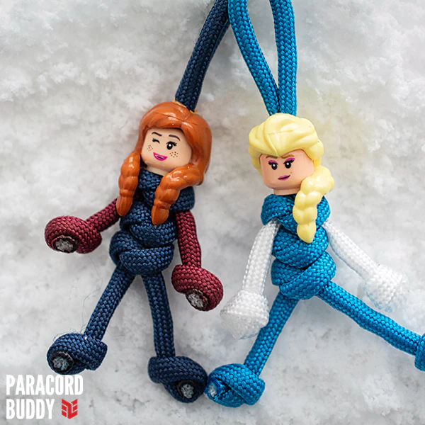 Elsa Paracord Buddy Keychain - Image 3