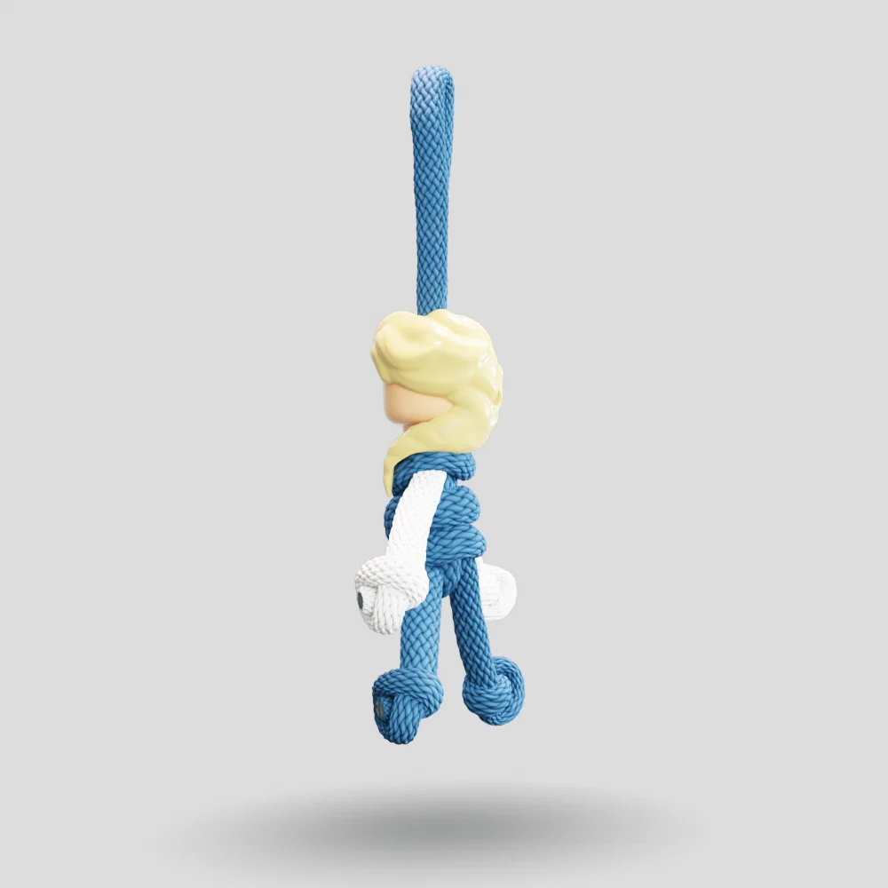 Elsa Paracord Buddy Keychain - Image 33
