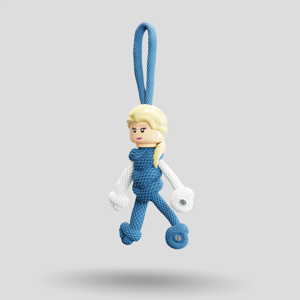 Elsa Paracord Buddy Keychain - Image 42