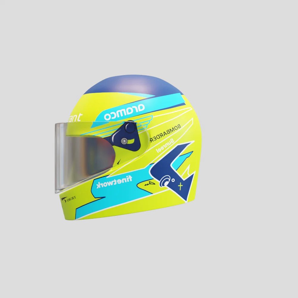 Fernando Alonso Nano Helmet - Image 31