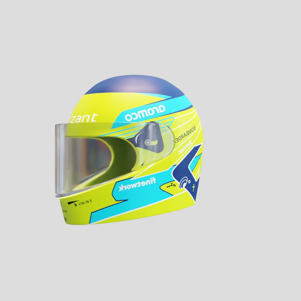 Fernando Alonso Nano Helmet - Image 33