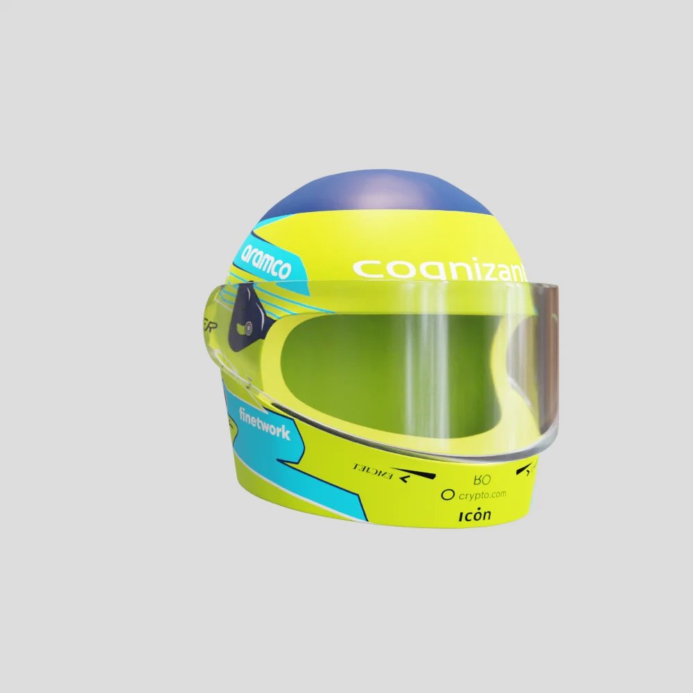 Fernando Alonso Nano Helmet - Image 5