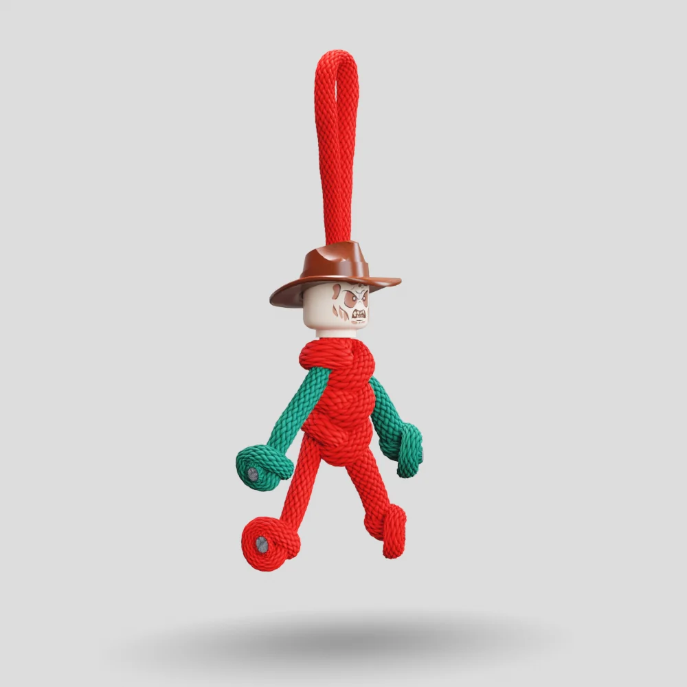 Freddy Krueger Paracord Buddy Keychain - Image 6