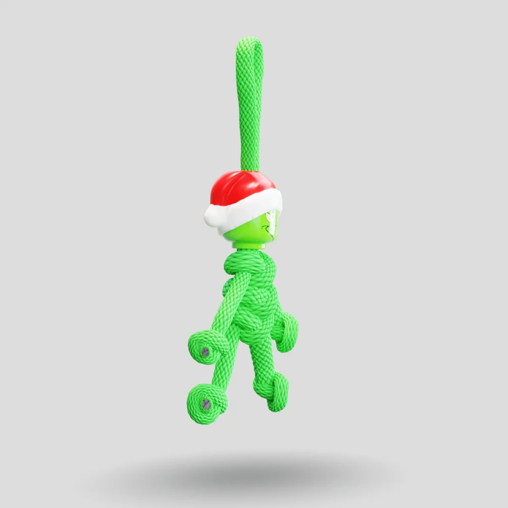 Grinch Paracord Buddy Keychain - Image 11