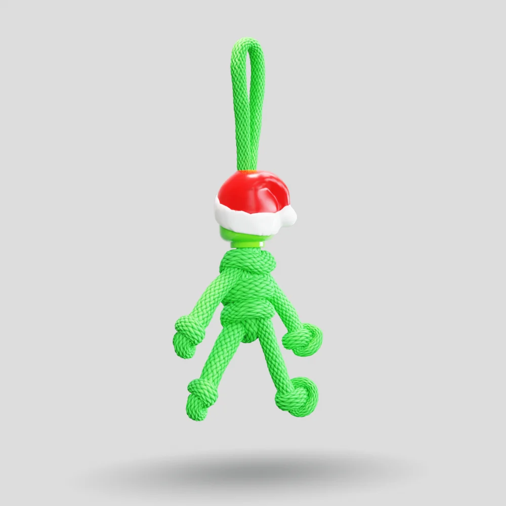 Grinch Paracord Buddy Keychain - Image 28