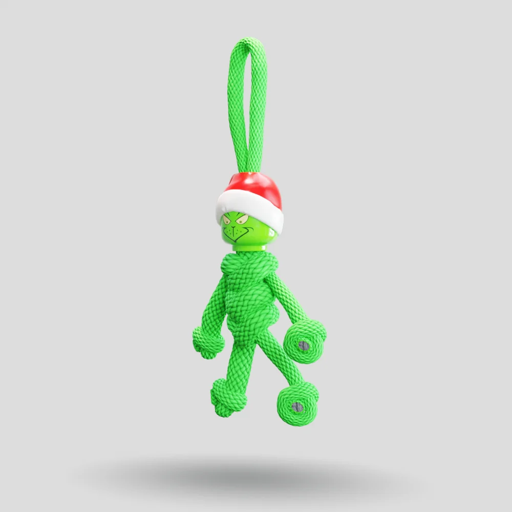 Grinch Paracord Buddy Keychain - Image 40