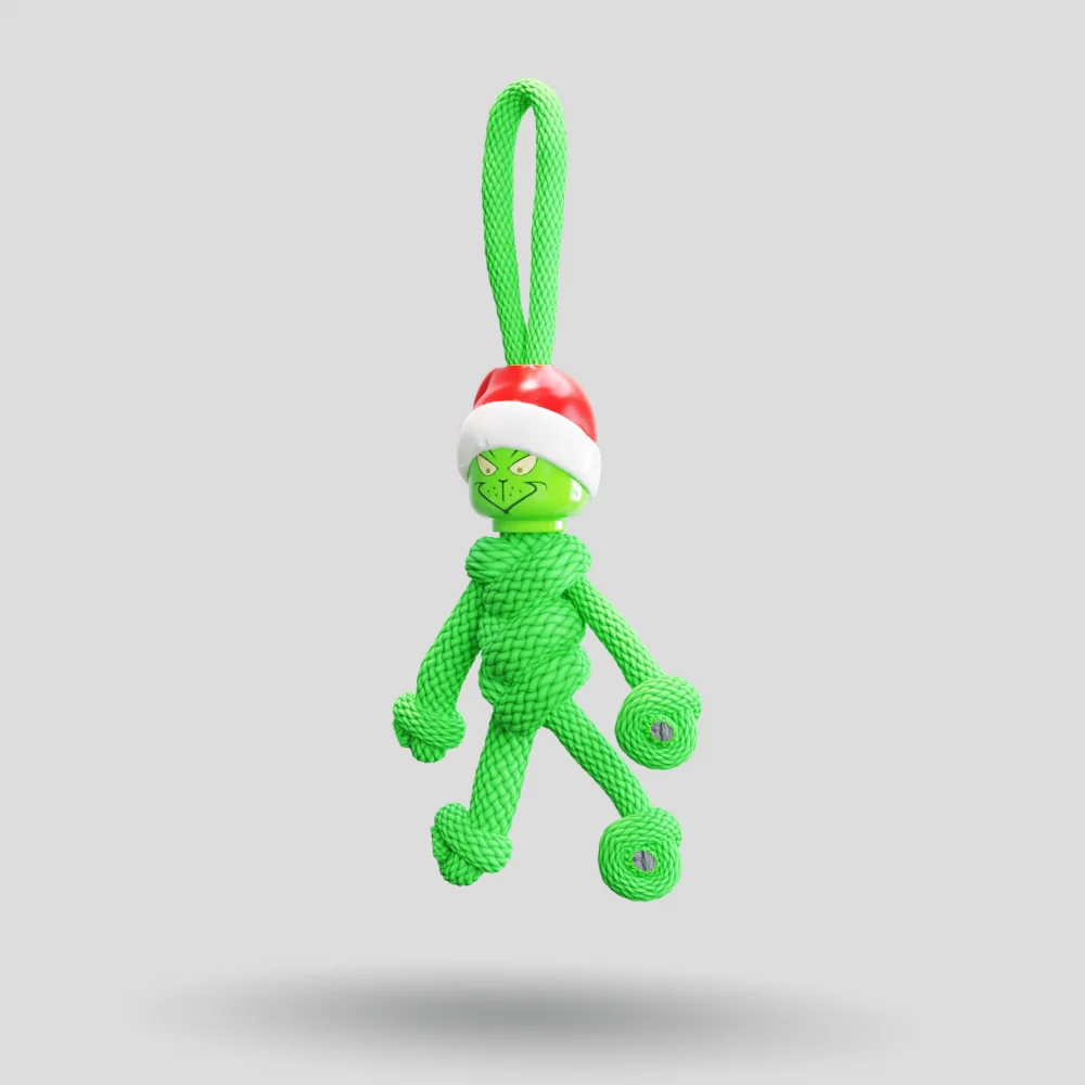 Grinch Paracord Buddy Keychain - Image 41