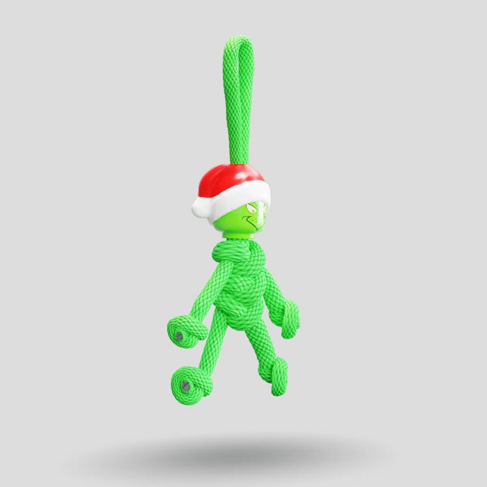 Grinch Paracord Buddy Keychain - Image 9
