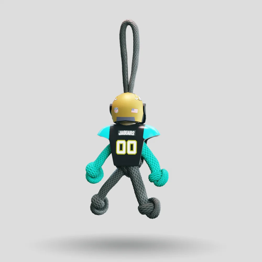 Jacksonville Jaguars Paracord Buddy Keychain - Image 20