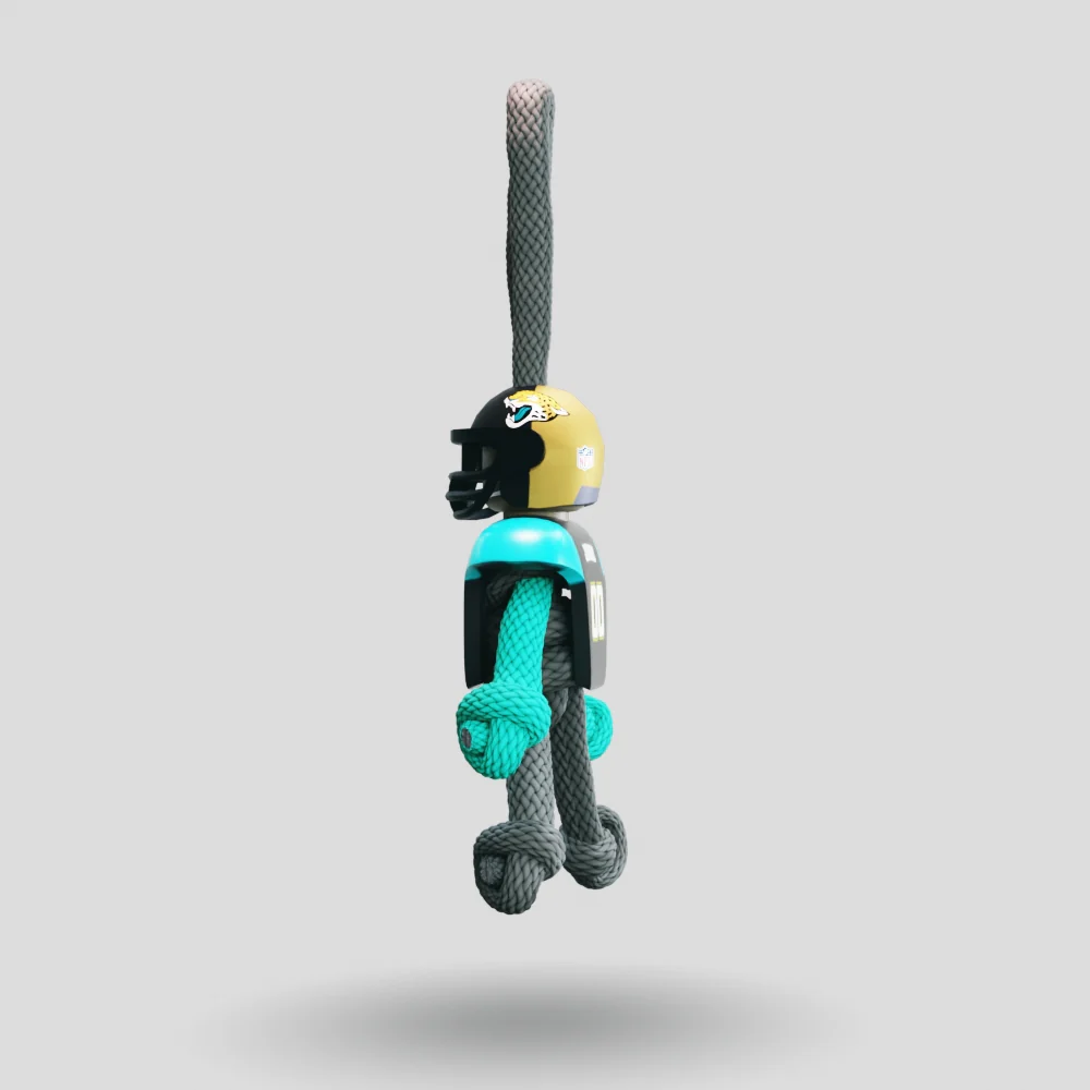 Jacksonville Jaguars Paracord Buddy Keychain - Image 30
