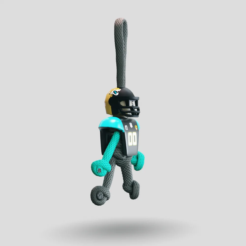 Jacksonville Jaguars Paracord Buddy Keychain - Image 8